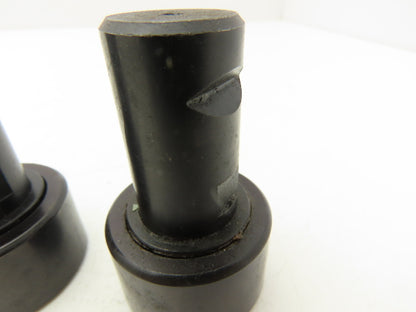 1-1/2 Cam Follower Bearing Roller 1-1/2"OD x  7/8" Width Smooth Stud Lot of 4