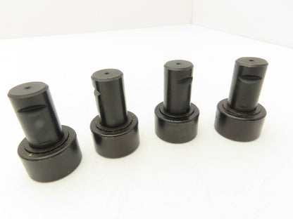 1-1/2 Cam Follower Bearing Roller 1-1/2"OD x  7/8" Width Smooth Stud Lot of 4