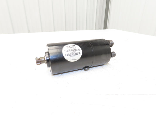White OSPM 100 LS Forklift Power Steering Unit Hydraulic Motor Off Hyster E80XN
