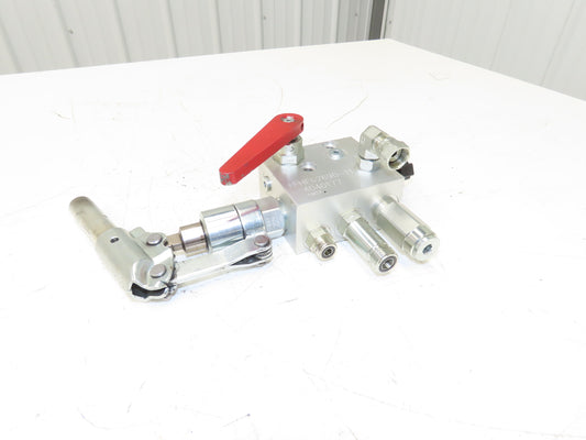 Hyster 4040177 Forklift Parking Break Manifold Valve HF62690-11 Off E80XN