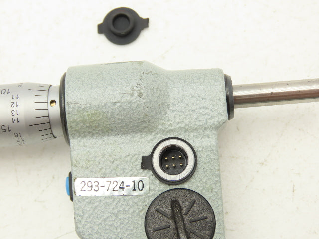 Mitutoyo 293-724-10 Digimatic Micrometer 3-4" Range .00005" Flat Anvil