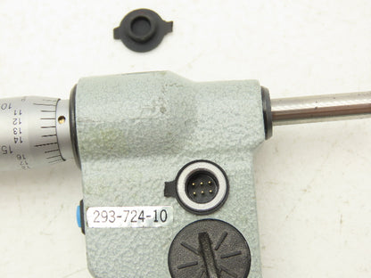 Mitutoyo 293-724-10 Digimatic Micrometer 3-4" Range .00005" Flat Anvil