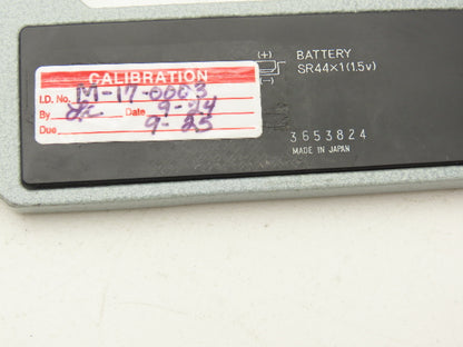 Mitutoyo 293-724-10 Digimatic Micrometer 3-4" Range .00005" Flat Anvil