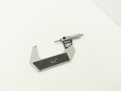 Mitutoyo 293-724-10 Digimatic Micrometer 3-4" Range .00005" Flat Anvil