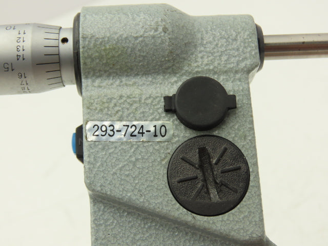 Mitutoyo 293-724-10 Digimatic Micrometer 3-4" Range .00005" Flat Anvil