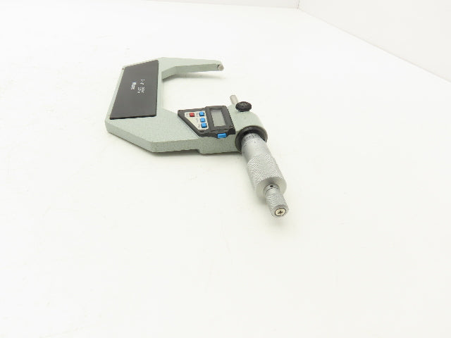 Mitutoyo 293-724-10 Digimatic Micrometer 3-4" Range .00005" Flat Anvil