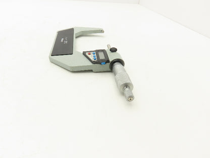 Mitutoyo 293-724-10 Digimatic Micrometer 3-4" Range .00005" Flat Anvil