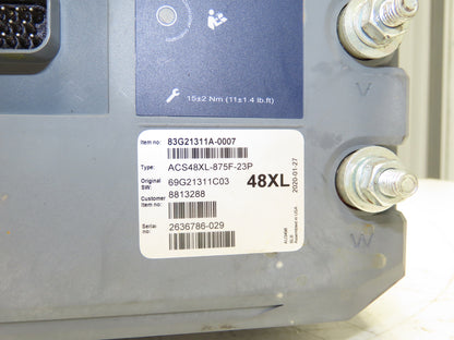 Danaher ACS48XL-875F-23P AC SuperDrive Forklift Motor Controller 48V Off E80XN