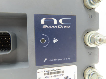 Danaher ACS48L-700F-23P AC SuperDrive Forklift Motor Controller 48V Off E80XN