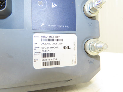Danaher ACS48L-700F-23P AC SuperDrive Forklift Motor Controller 48V Off E80XN