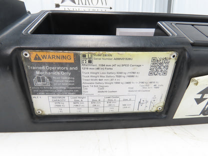 Danaher ACS48L-700F-23P AC SuperDrive Forklift Motor Controller 48V Off E80XN