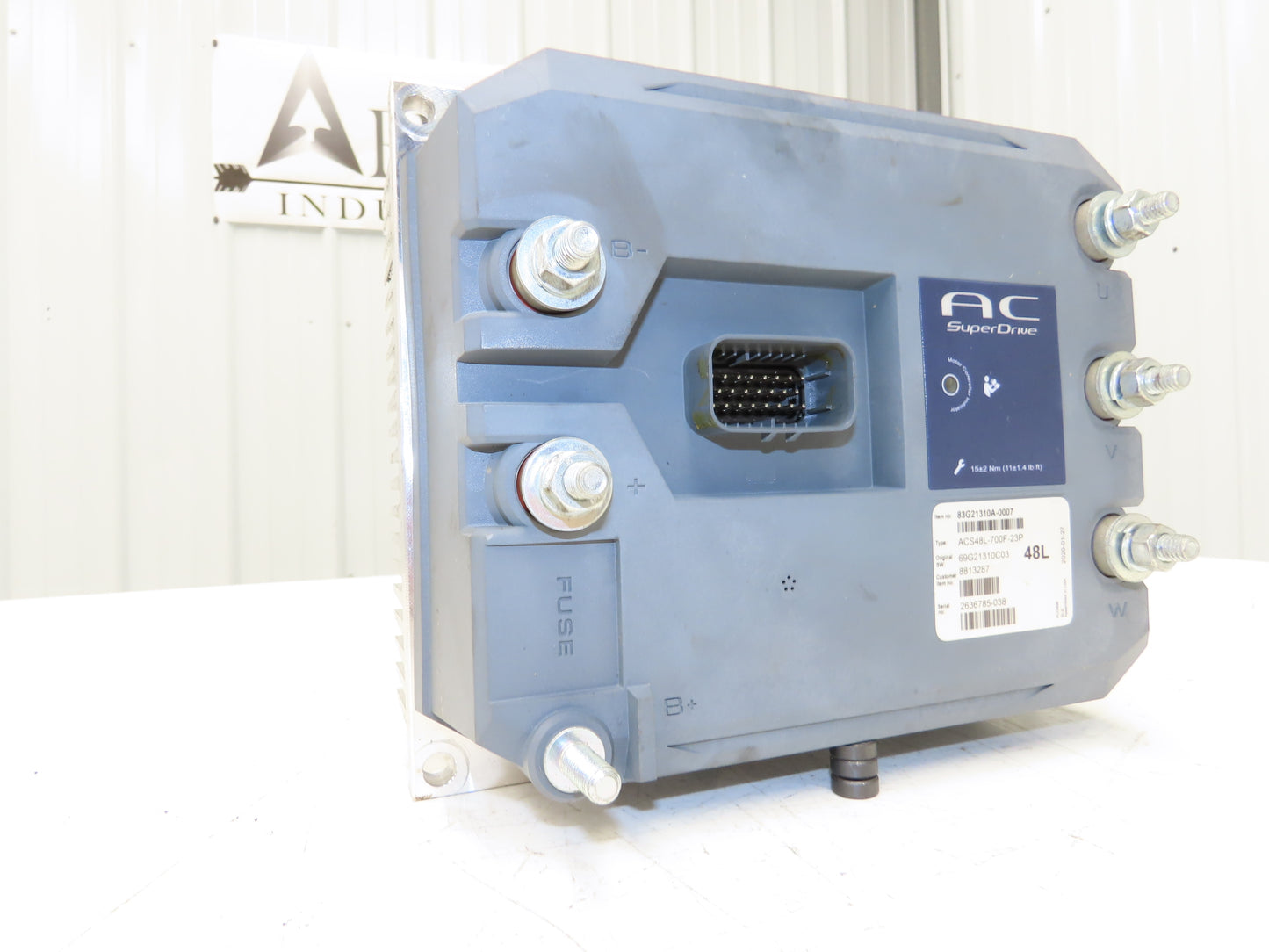 Danaher ACS48L-700F-23P AC SuperDrive Forklift Motor Controller 48V Off E80XN