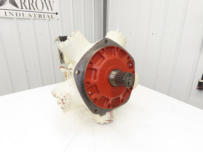 Staffa Kawasaki SB508V2-100/65-128-BEJX1 Radial Piston Hydraulic Motor 2-5/8"