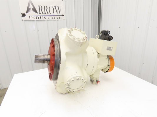 Staffa Kawasaki SB508V2-100/65-128-BEJX1 Radial Piston Hydraulic Motor 2-5/8"