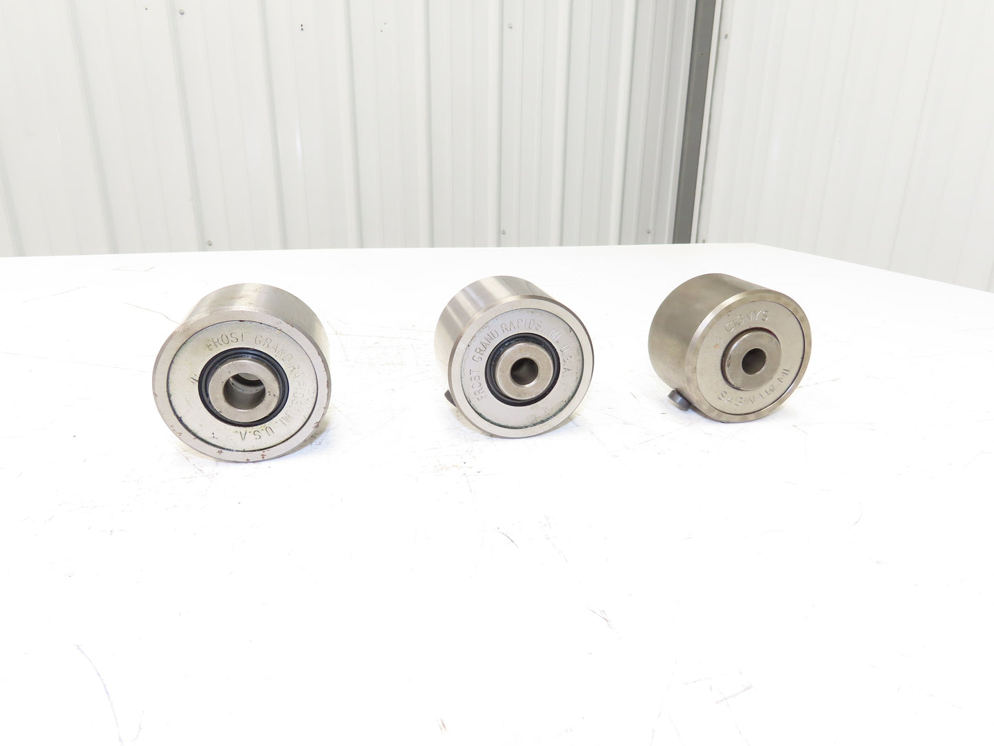 Frost 0305100 Roller Turn Roller 2.75" OD x 1/2" Bore x 1.94" Width Lot of 3