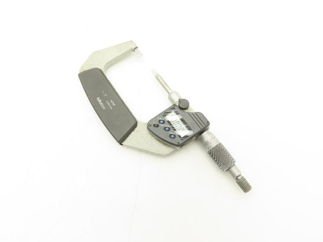 Mitutoyo 422-331 Digimatic Blade Tip Micrometer 1-2" Range .00005"