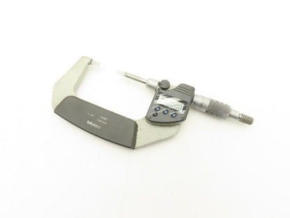 Mitutoyo 422-331 Digimatic Blade Tip Micrometer 1-2" Range .00005"