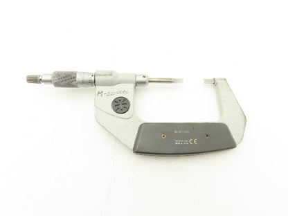 Mitutoyo 422-331 Digimatic Blade Tip Micrometer 1-2" Range .00005"