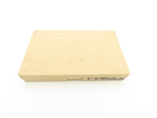 Mitutoyo 422-331 Digimatic Blade Tip Micrometer 1-2" Range .00005"