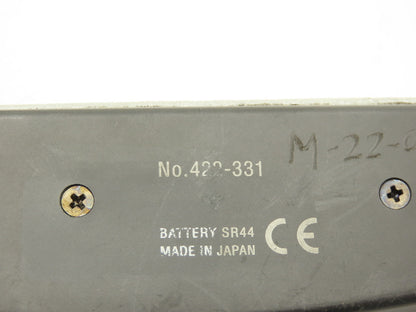 Mitutoyo 422-331 Digimatic Blade Tip Micrometer 1-2" Range .00005"