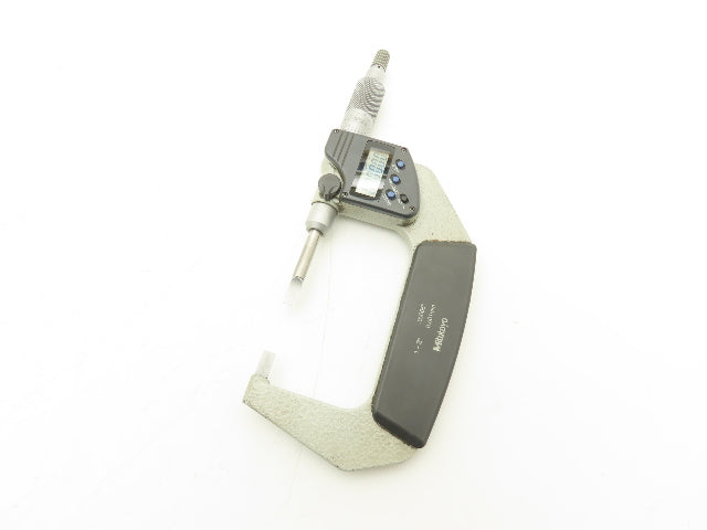 Mitutoyo 422-331 Digimatic Blade Tip Micrometer 1-2" Range .00005"