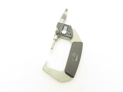 Mitutoyo 422-331 Digimatic Blade Tip Micrometer 1-2" Range .00005"
