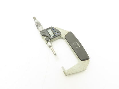 Mitutoyo 422-331 Digimatic Blade Tip Micrometer 1-2" Range .00005"