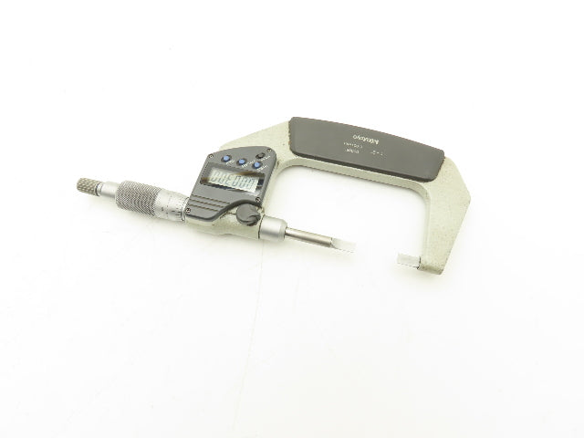 Mitutoyo 422-331 Digimatic Blade Tip Micrometer 1-2" Range .00005"