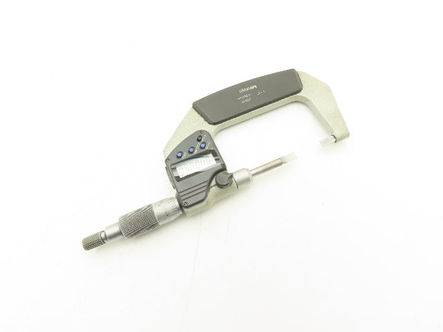 Mitutoyo 422-331 Digimatic Blade Tip Micrometer 1-2" Range .00005"