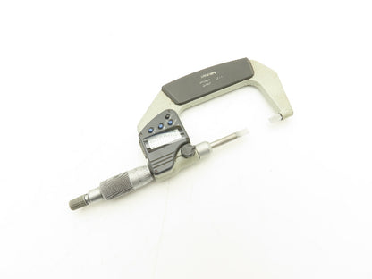 Mitutoyo 422-331 Digimatic Blade Tip Micrometer 1-2" Range .00005"
