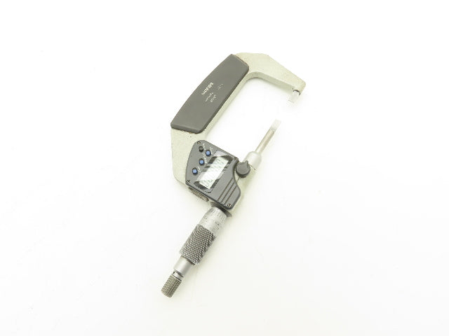 Mitutoyo 422-331 Digimatic Blade Tip Micrometer 1-2" Range .00005"