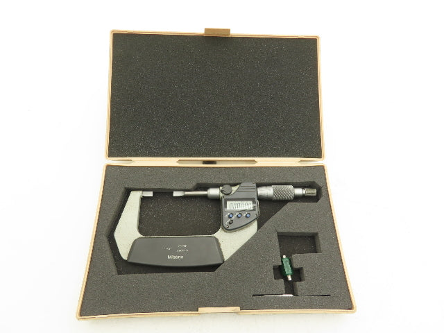 Mitutoyo 422-331 Digimatic Blade Tip Micrometer 1-2" Range .00005"