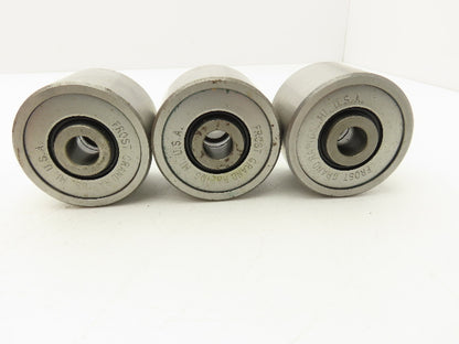 Frost 0303800 Roller Turn Roller 2.75" OD x 5/8" Bore x 1.94" Width Lot of 3