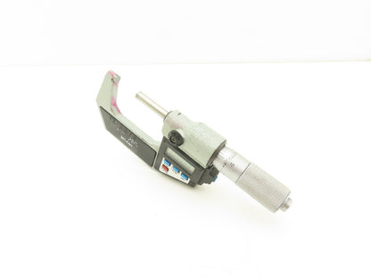 Mitutoyo 293-726 Digimatic Micrometer 1-2" Range Flat Anvil SPC Data