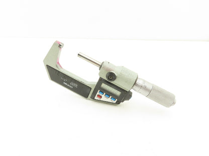 Mitutoyo 293-726 Digimatic Micrometer 1-2" Range Flat Anvil SPC Data