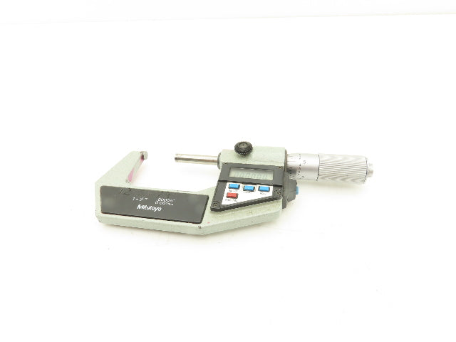 Mitutoyo 293-726 Digimatic Micrometer 1-2" Range Flat Anvil SPC Data