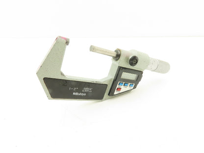 Mitutoyo 293-726 Digimatic Micrometer 1-2" Range Flat Anvil SPC Data