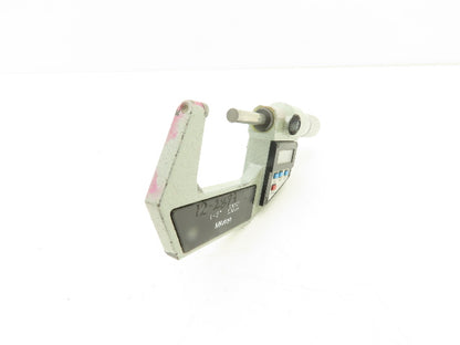 Mitutoyo 293-726 Digimatic Micrometer 1-2" Range Flat Anvil SPC Data