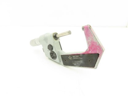 Mitutoyo 293-726 Digimatic Micrometer 1-2" Range Flat Anvil SPC Data