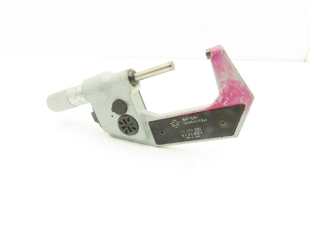 Mitutoyo 293-726 Digimatic Micrometer 1-2" Range Flat Anvil SPC Data