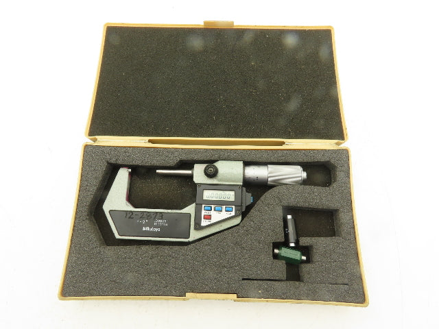 Mitutoyo 293-726 Digimatic Micrometer 1-2" Range Flat Anvil SPC Data