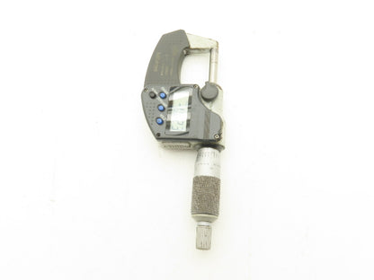 Mitutoyo 293-330-30 Digimatic Micrometer 0-1" 25mm Range Ratchet Stop SPC