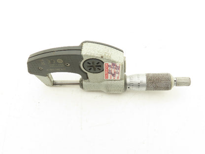 Mitutoyo 293-330-30 Digimatic Micrometer 0-1" 25mm Range Ratchet Stop SPC