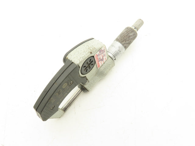 Mitutoyo 293-330-30 Digimatic Micrometer 0-1" 25mm Range Ratchet Stop SPC