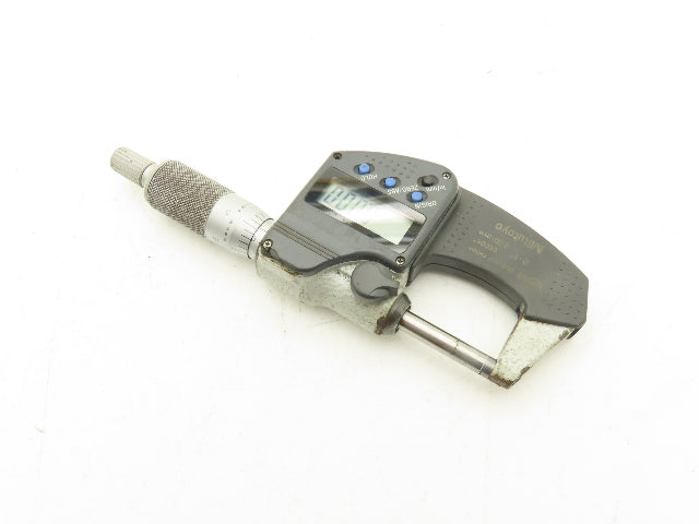 Mitutoyo 293-330-30 Digimatic Micrometer 0-1" 25mm Range Ratchet Stop SPC