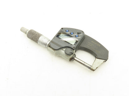 Mitutoyo 293-330-30 Digimatic Micrometer 0-1" 25mm Range Ratchet Stop SPC