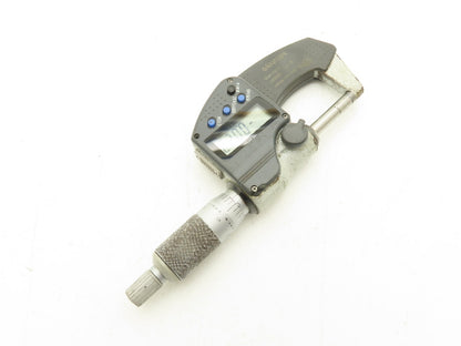 Mitutoyo 293-330-30 Digimatic Micrometer 0-1" 25mm Range Ratchet Stop SPC