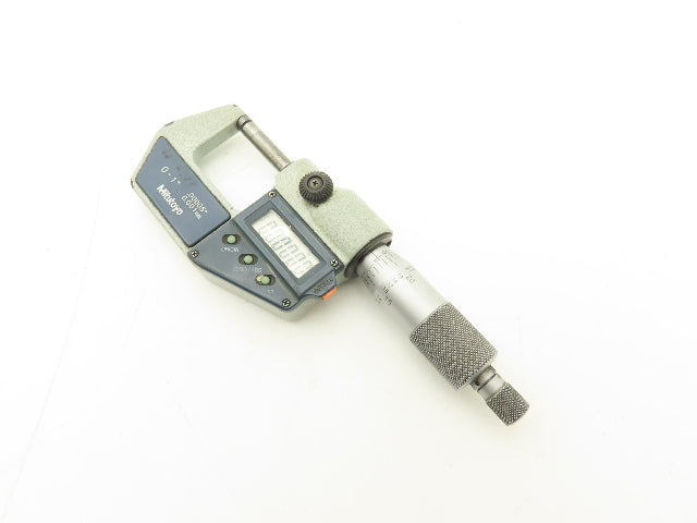 Mitutoyo 293-721-30 Digimatic Micrometer 0-1" 25.4mm Range SPC Data Output