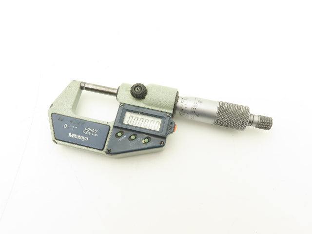 Mitutoyo 293-721-30 Digimatic Micrometer 0-1" 25.4mm Range SPC Data Output