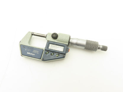 Mitutoyo 293-721-30 Digimatic Micrometer 0-1" 25.4mm Range SPC Data Output